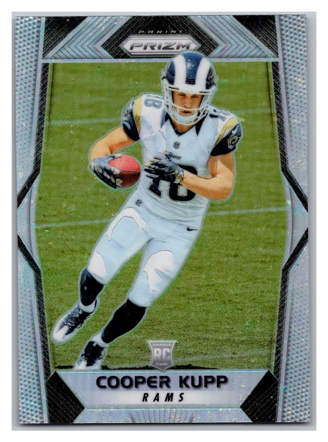 2017 Panini Prizm - Cooper Kupp #203 Silver Prizm (RC) Bad Condition
