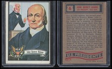 1972 Topps U.S. Presidents John Quincy Adams #6