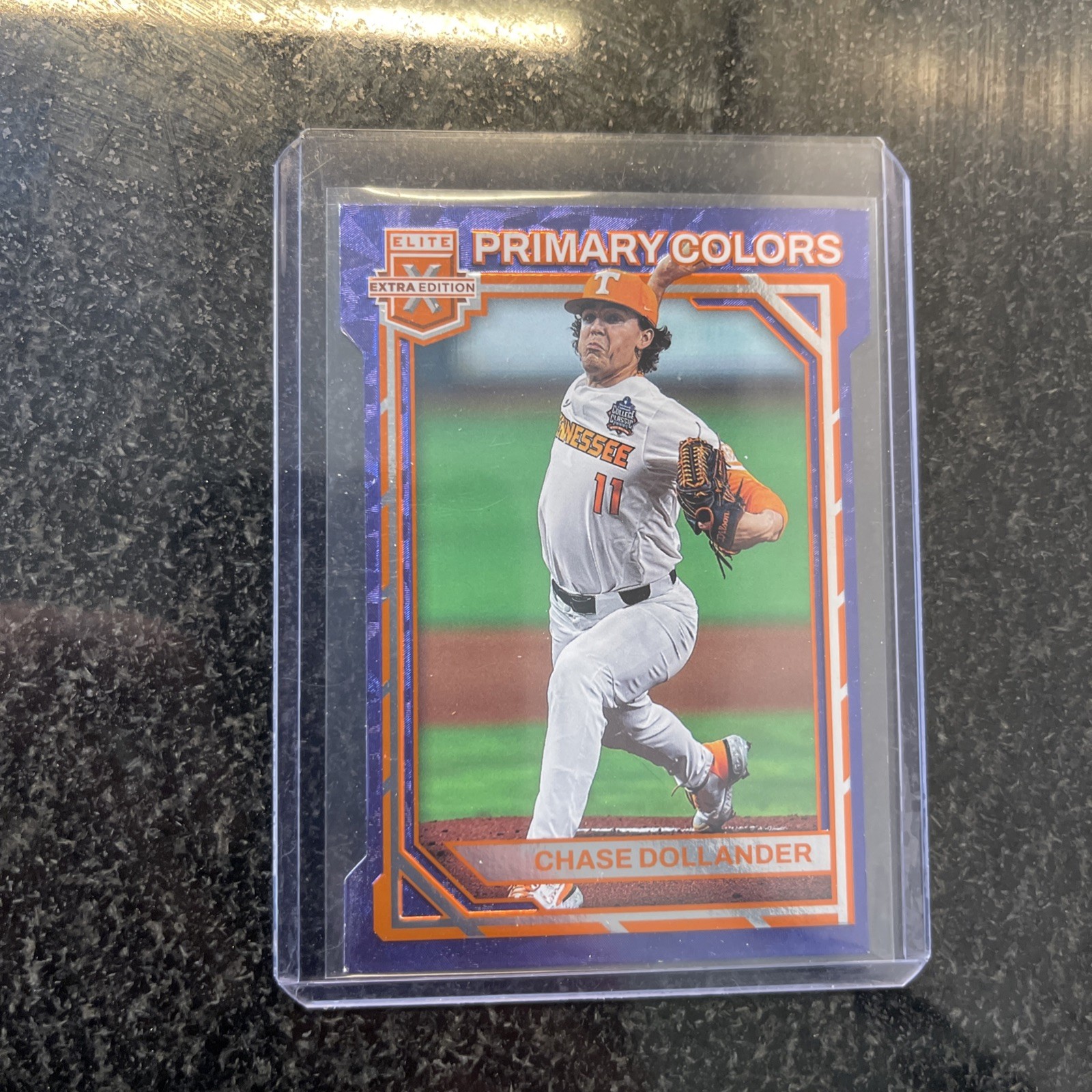 Chase Dollander 2023 Panini Elite Extra Edition #PC-6 Primary Colors Die Cut /99