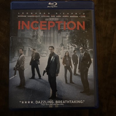 Inception Blu-ray DVD Combo Clean Quick Ship