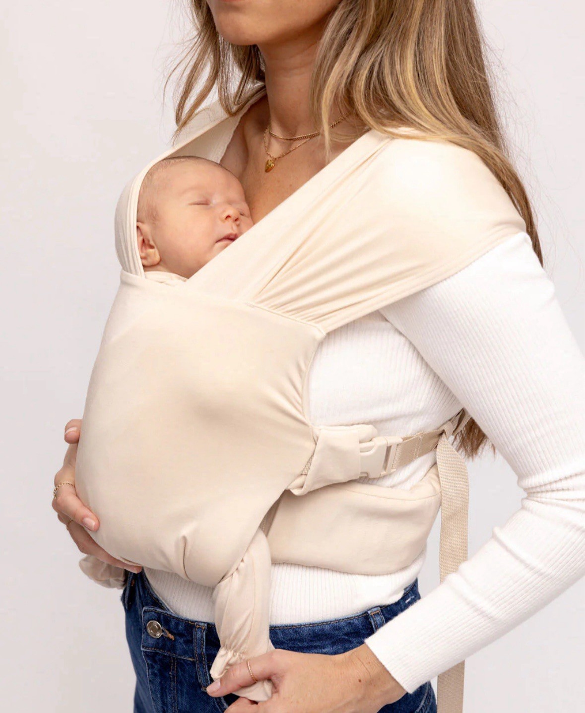Wildbird Aerial Buckle Wrap Sparrow Cream Soft Stretch XS-XL New No Tags No Box