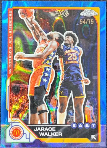 2025 Topps Chrome McDonald's All American Jaida Civil Orange /15
