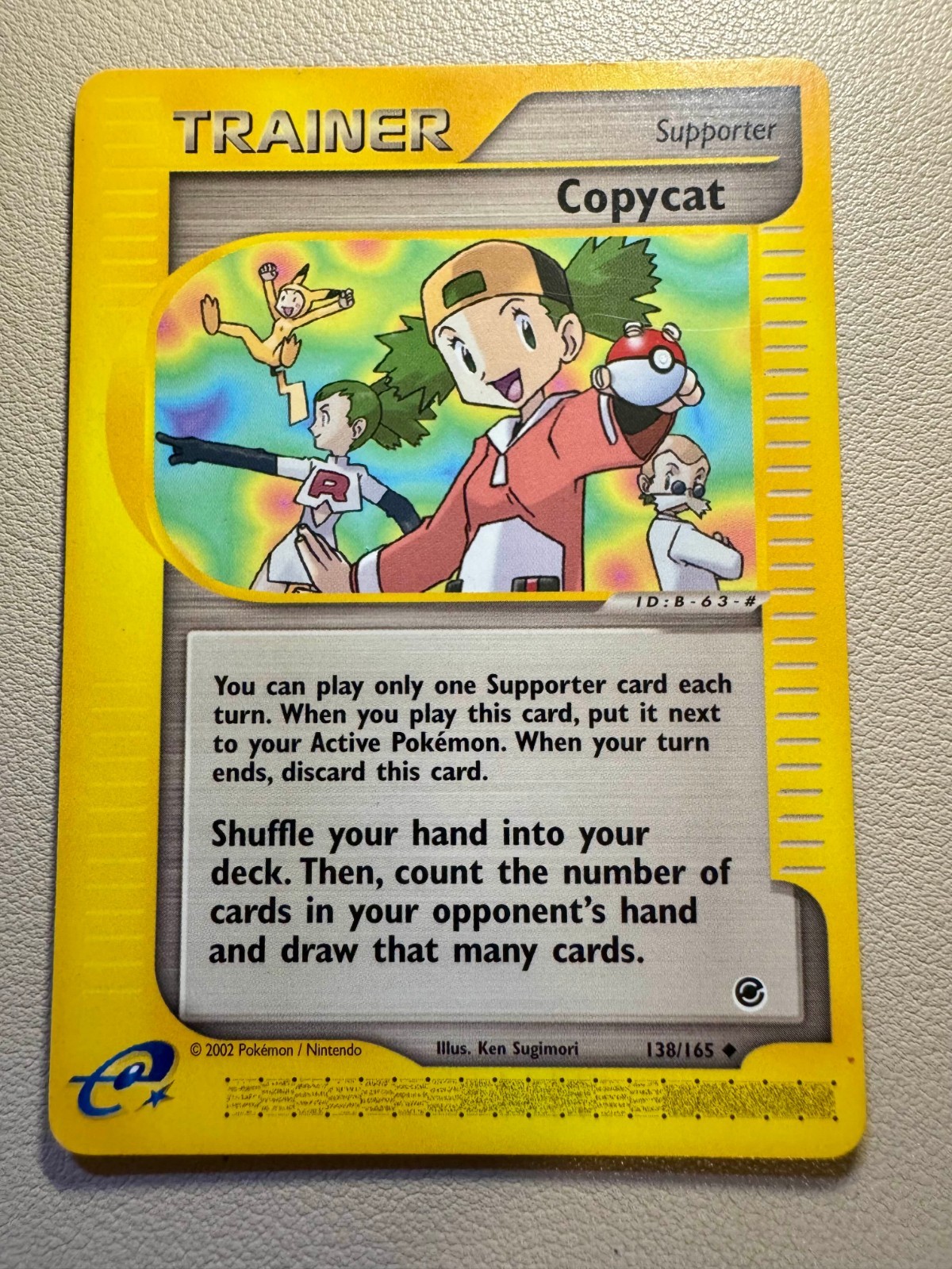Copycat 138/165 Expedition Base Set Regular Pokemon Card NM