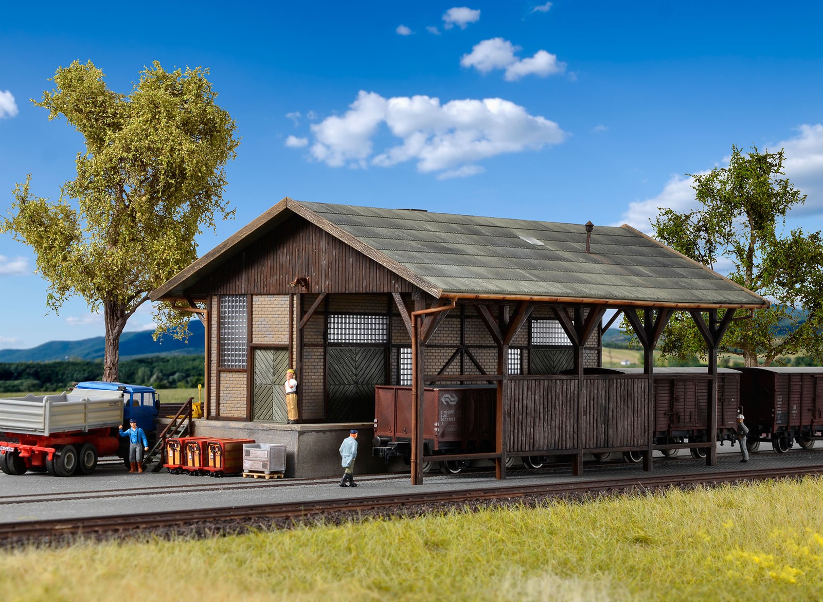 Vollmer 45700 - H0 Goods Shed - New