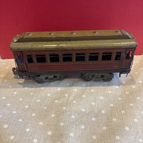 Vintage O Gauge French 1920’s Jep 4681 Bogie Coach With Clerestory Roof PTA17 | Condition: Used