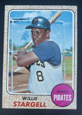 Willie Stargell 1968 Topps Pittsburgh Pirates Baseball Card