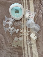 Spectra S1 Plus Rechargeable Double Electric Breast Pump Ultra-Quiet Blue