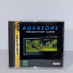 Aqua Zone SEGA SATURN JAPAN CIB with spine card Sticker