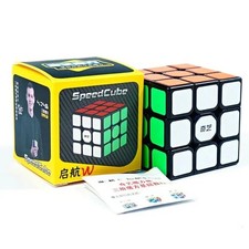 3X3 Zauberwürfel Magic Cube Puzzle Speed Cube Kohlefaser Magischer Würfel Zwei