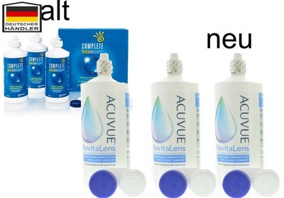 Acuvue RevitaLens MPDS (3x 300ml) Spar- Vorratspack Complete