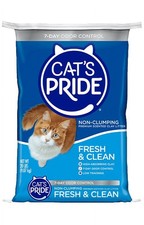 Cat's Pride Fresh Clean Scented Non-Clumping Cat Litter, 20-Pound Bag