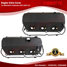 Left & Right Engine Valve Cover for Mitsubishi Outlander 2007-2009 3.0L