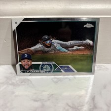 J.P. Crawford 2023 Topps Chrome #156 Seattle Mariners