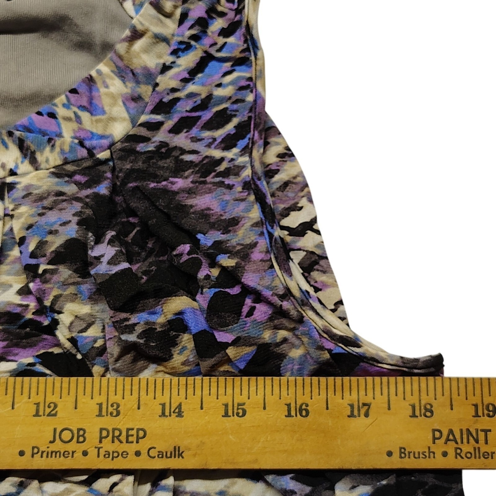 Worthington Python Gathered Waist Large Women's C… - image 3