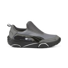 PUMA Scuderia Ferrari Bao Kart Motorsport Slip On Youth Boys Grey Sneakers Casu