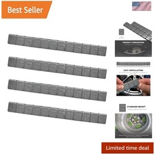 48pc 14 Oz Adhesive Wheel Weights Stick On Tire Balancing Weights For Cars 48pc 14 Oz Adhesive Wheel Weights Stick On Tire Balancing Weights For Cars