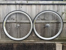 Handbuilt 700c Wheelset 10 Speed Campagnolo Veloce Hubs Mavic CXP30 Sup Rim NOS?