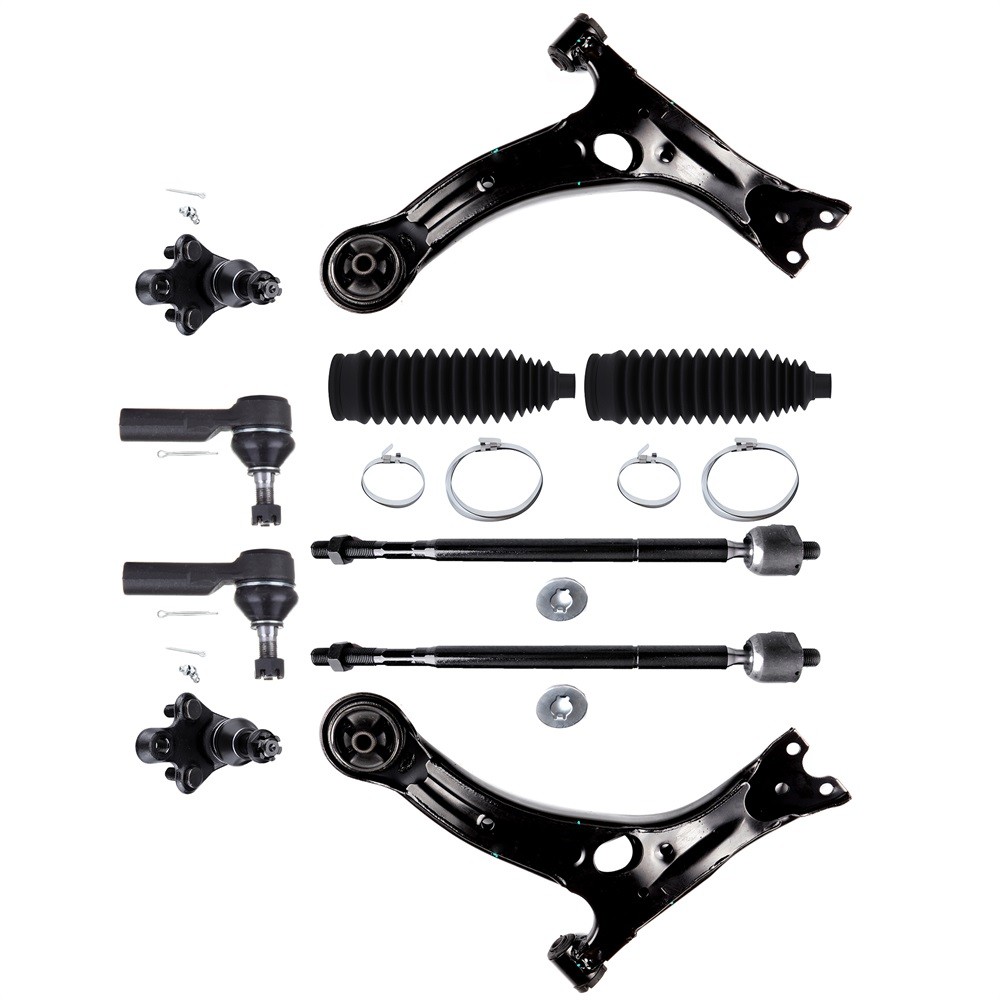 10Pcs Front Tie Rod Control Arm Ball Joint For 03-08 Pontiac Vibe Toyota Matrix