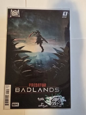 Predator Badlands #1 Signed with very cool remark and COA