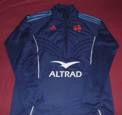 Sweat(NoMaillot)Rugby Entrainement XV De France Saison 2024/2025 T L Neuf - Photo 1/4