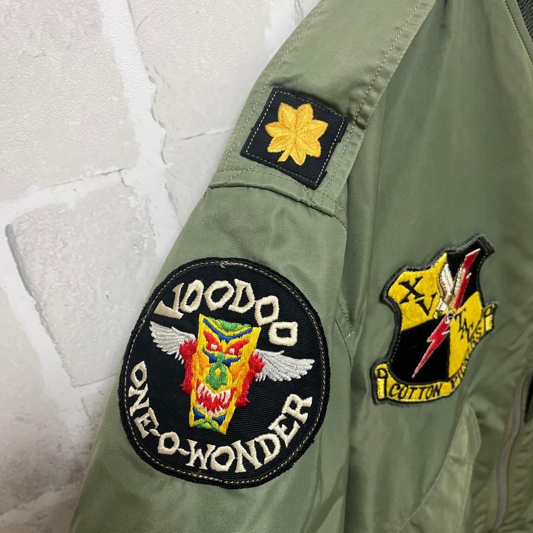 Buzz Rickson's L-2B Flight Jacket Patch M Nylon B… - image 7