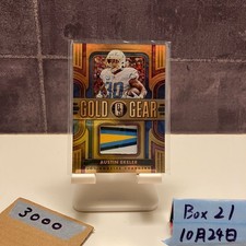 2023 Panini Gold Standard Austin Ekeler Los Angeles Chargers Gear Jersey Card