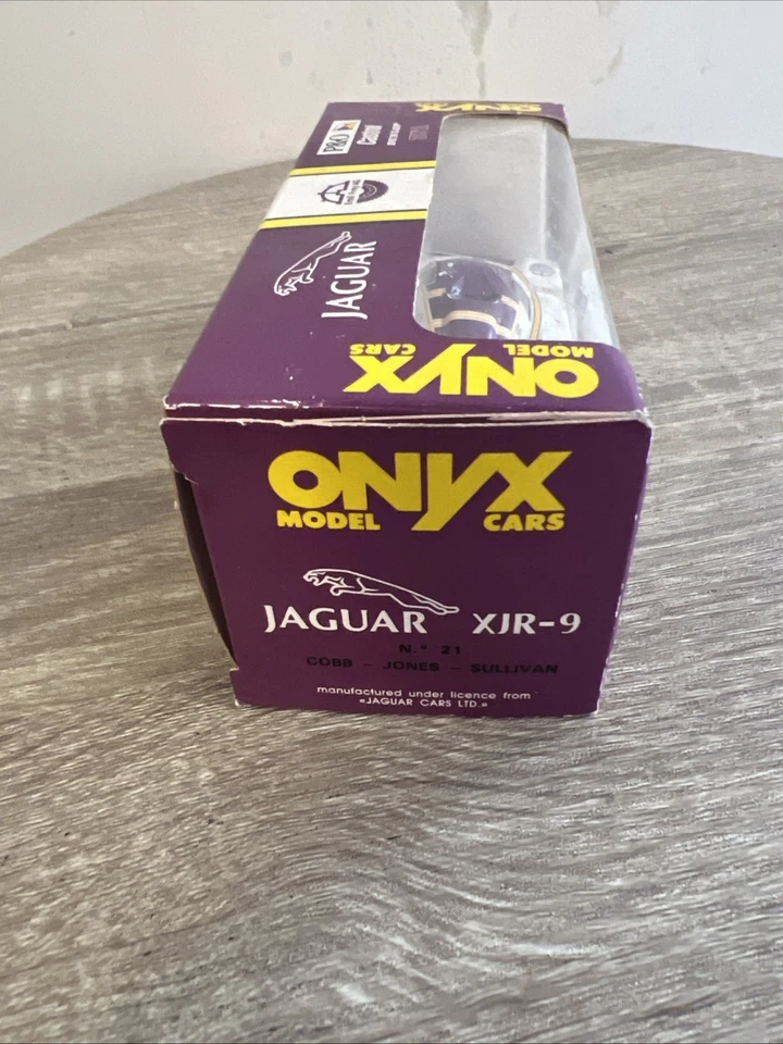 ONYX JAGUAR XJR-9 TWR CORTE DE SEDA LE MANS #2 1988 1-43 NA CAIXA FEITO EM PORTUGAL - 2 - Imagem 2 de 4