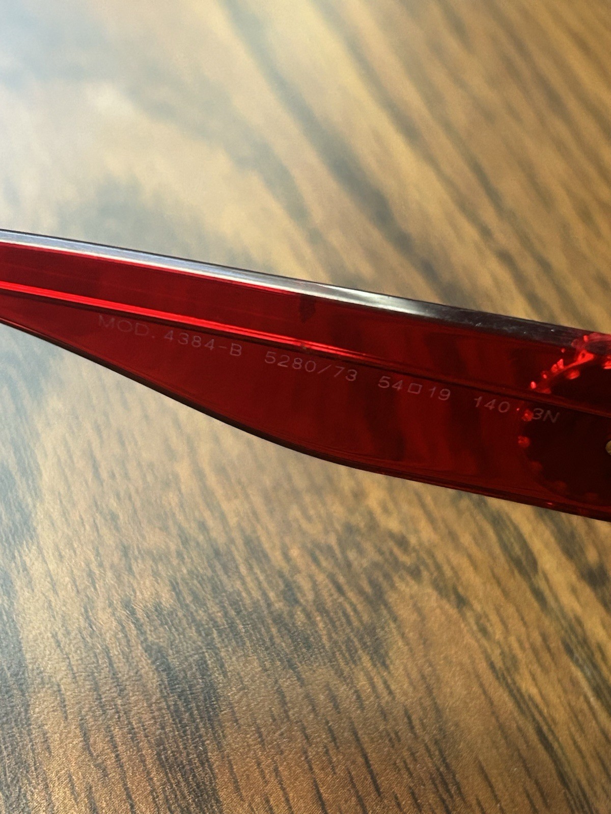 Versace VE4384B 528073 Woman Sunglasses Red Medusa Crystal Embellishment thumbnail 6