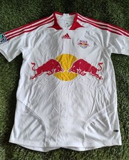 New York Red Bulls Classic Football Shirt 2007 2008 Remake MLS Adult Large