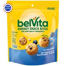 Snacks Energy Bites Blueberry Sunflower Seed 5 oz belVita