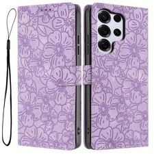 For Samsung Galaxy S26 Edge S25 FE S24 Magnetic Wallet Card Slot Kickstand Case