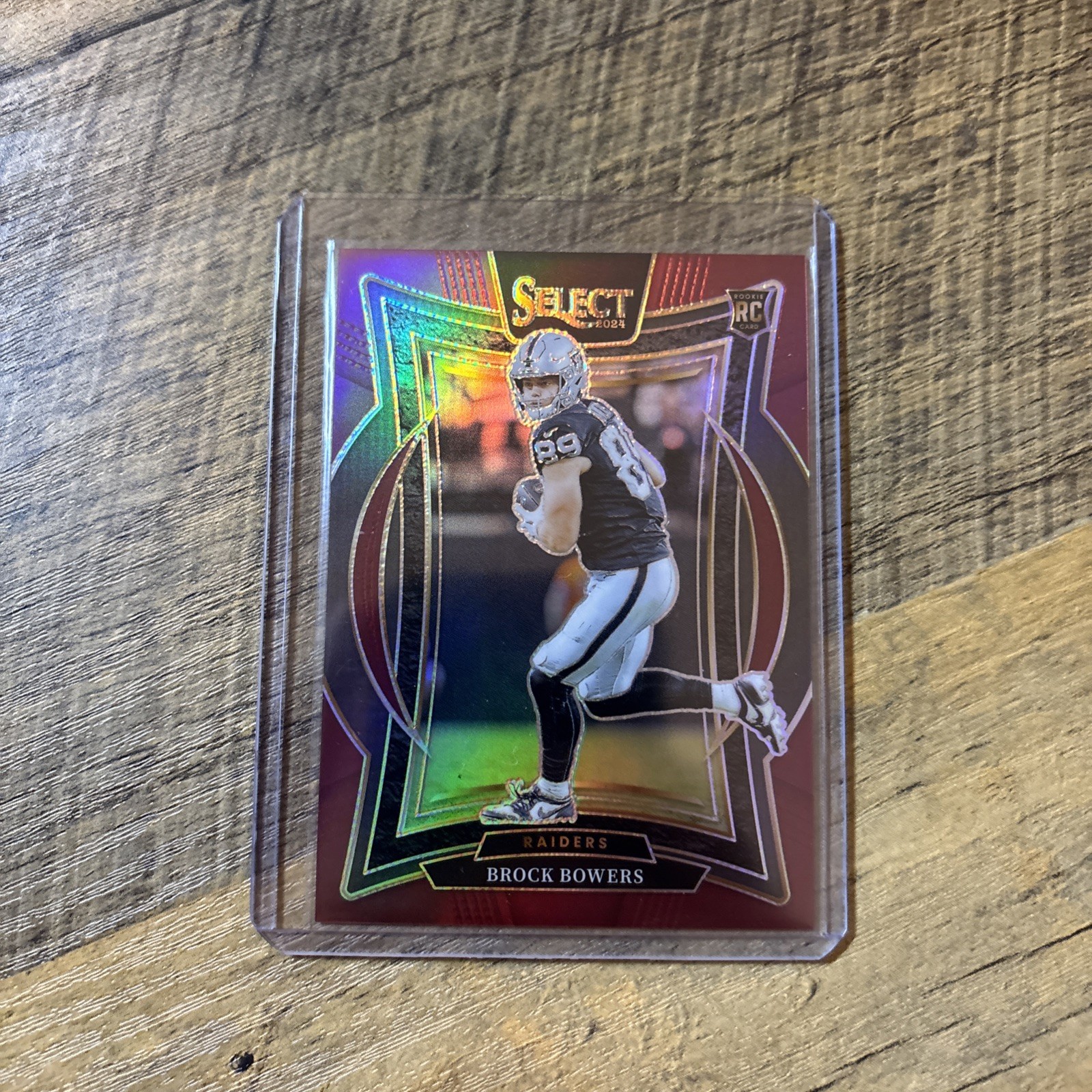 BROCK BOWERS 2024 SELECT CONCOURSE ROOKIE MAROON PRIZM RC /149