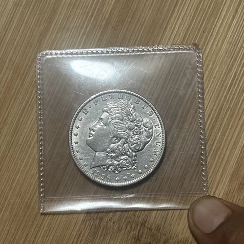 1896-O Morgan Silver Dollar AU Closely Uncirculated