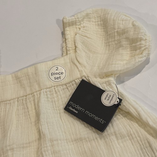 Modern Moments Gerber Dress & Dress + Bloomers 2Pc Set Baby Girl 12M NEW - Picture 5 of 19