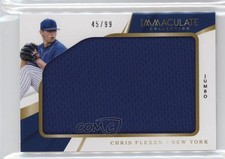 2018 Panini Immaculate Immaculate Jumbo Relics 45/99 Chris Flexen #IJ-CH r9d