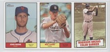 2010 Topps Heritage Advertising Panel Boxloaders John Maine Mat Latos HOF 9bp