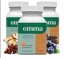Emma Gut Health Supplement for Gas  Bloating Relief,Leaky Gut Repair