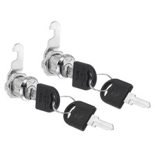 Schrank Schlösser 2 Stücke Nockenschlösser für 20mm Max. Plattenstärke, Silber