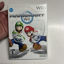 Mario Kart Wii Nintendo Wii 2008 Case Manual Only