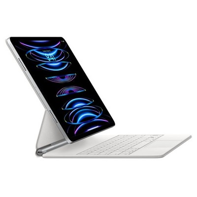 Apple Magic Keyboard für 12,9'' 5./6. Gen iPad Pro weiß Trackpad Zubehör