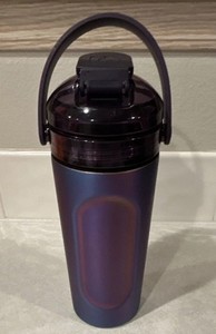 BRUMATE Multishaker Purple 18 oz Bottle Handle Measurement Markings Flip Lock