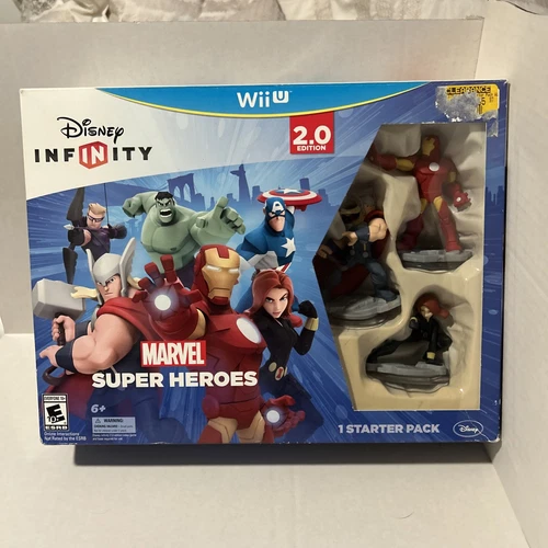 WII U Disney Infinity 2.0 Marvel Super Heroes Game Starter Pack - USED OPEN BOX!