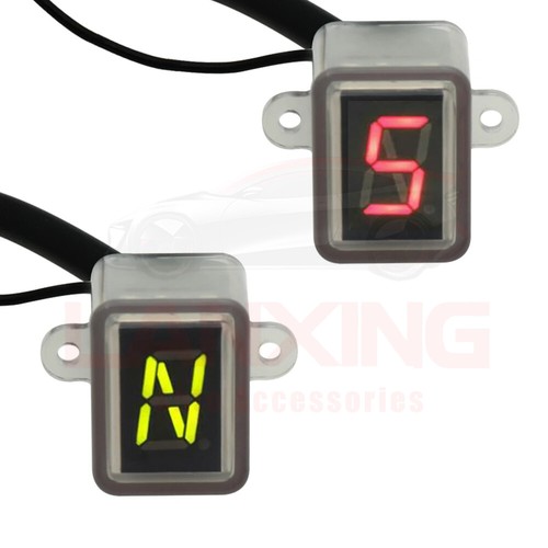 5 6 Speed Display Neutral Gear Indicator Display Off-road Motorcycle Universal - Picture 3 of 13