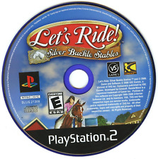 Let's Ride! Silver Buckle Stables Sony PlayStation 2 PS2 Game Disc Only