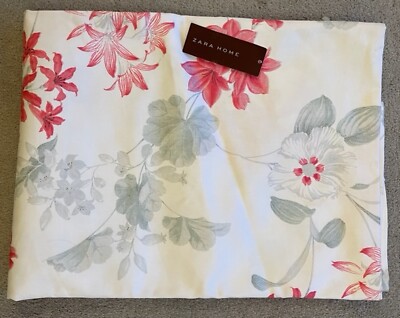 Zara Home Runde Baumwolle Tischdecke 180cm Durchmesser 4 Servietten 45x45cm Weihnachten D