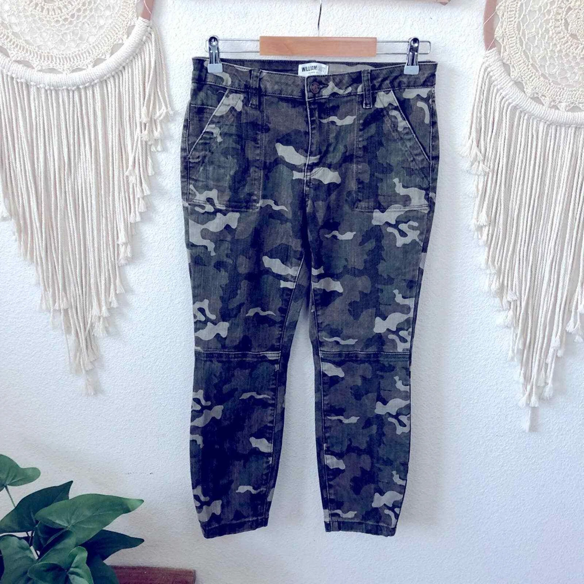William Rast camo print jeans size 28 eBay