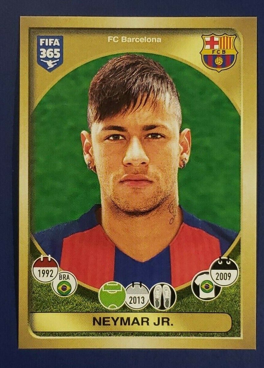 Neymar Jr. #73 FC Barcelona - Panini Fifa 365 2016-2017 Sticker | eBay