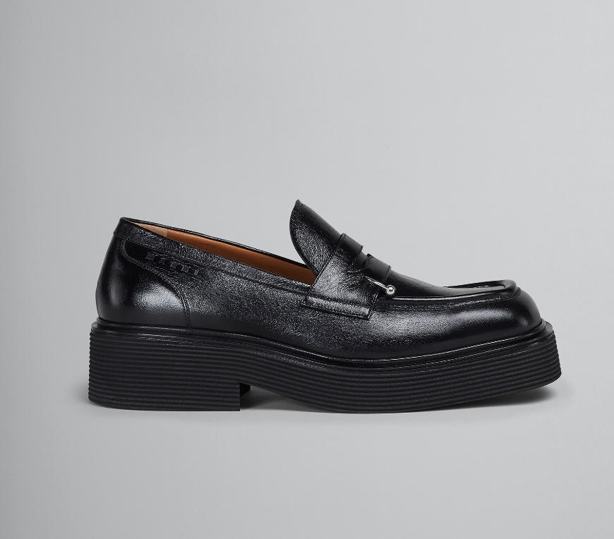Marni Pierced BLACK LEATHER MOCCASIN | eBay Marni Pierced BLACK LEATHER MOCCASIN | eBay
