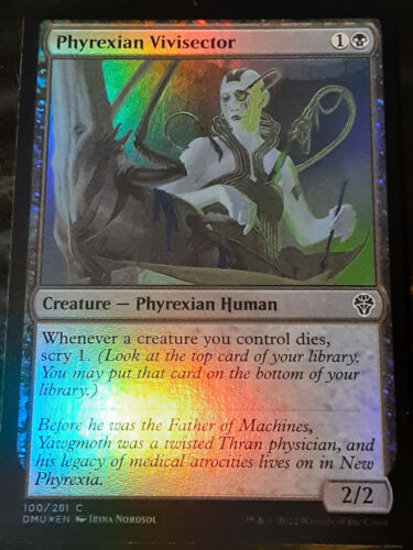 Phyrexian Vivisector FOIL , Dominaria United ,Near Mint ,MTG,FREE SHIPPING - Picture 1 of 3