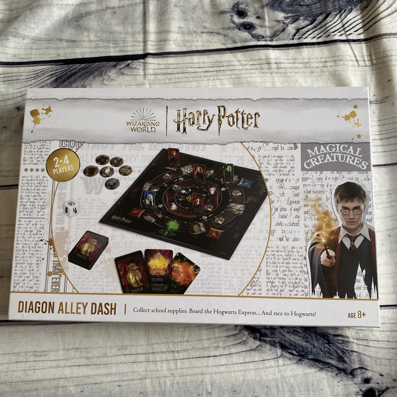 Harry Potter Wizarding World Diagon Alley Dash Board Game New Sealed
